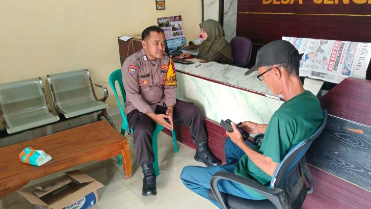 Sambang DDS merupakan salah satu upaya menjalin Sinergitas dengan Aparatur Desa