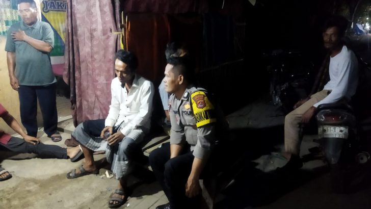 Patroli Mobile malam hari dilakukan Polsek Kresek dalam mencegah Guantibmas di wilayah
