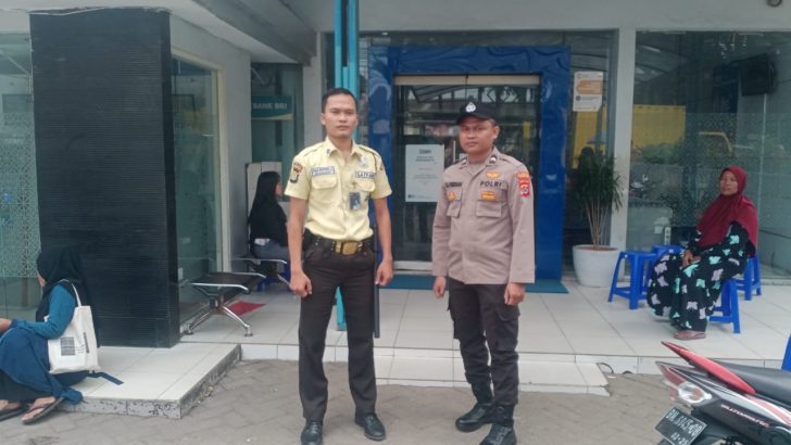 Unit Samapta Polsek Pasar Kemis Gelar Patroli Dialogis Bank BRI