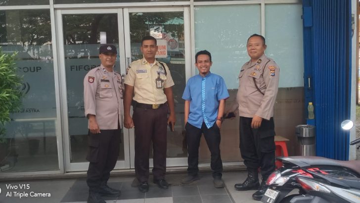Aiptu Dhermawan; Laksanakan Sambang Kontrol Dan Pantau Objek Vital Kantor FIF Citra Raya