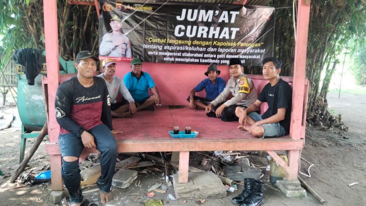 Melalui Jumat Curhat, Polsek Panongan Sharing Informasi Bersama Masyarakat
