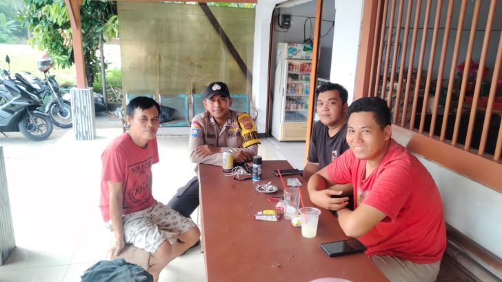Bripka Rio Sumboyo Laksanakan Sambang DDS Upaya Personel Polsek Panongan Ciptakan Kamtibmas Kondusif