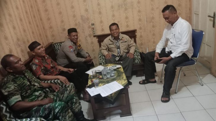 Bhabinkamtibmas dan Babinsa Sambang Preemtif dan Dialogis Dengan Guru Sekolah SMA Kirana Talenta