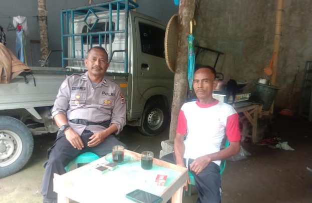 Anggota Polsek Cisoka Kegiatan Patroli dan Sambang Polisi Rw