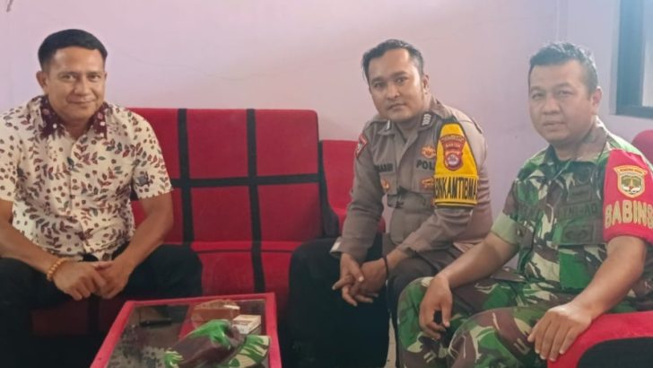 Polsek Kresek sambangi kantor Desa sebagai bentuk menjalin Sinergitas dengan Aparatur Desa