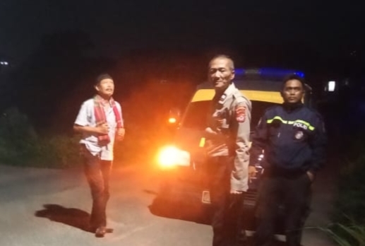 Patroli Mobile malam hari dilakukan Polsek Kresek dalam mencegah Guantibmas di wilayah