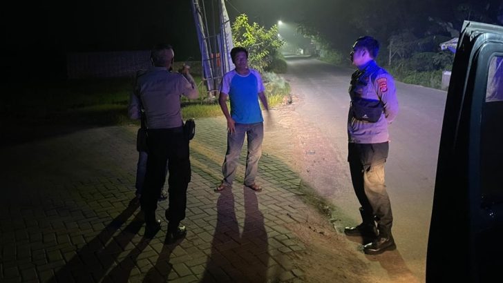 Polsek Kresek gencarkan giat Patroli Mobile malam hari antisipasi Kejahatan Jalanan di Wilayah Hukum Polsek Kresek