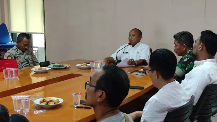 Wakapolsek Balaraja hadiri Rapat koordinasi dalam rangka persiapan HUT Kecamatan Balaraja yang ke-143