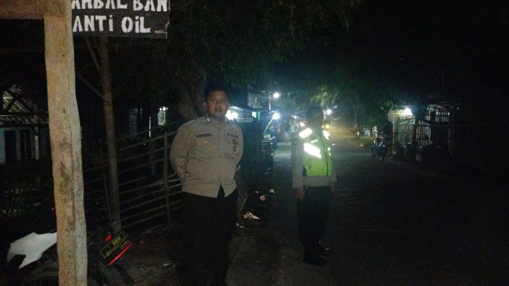 Polsek Kresek tak henti-hentinya melakukan berbagai upaya menjaga wilayahnya dari Gangguan Kamtibmas