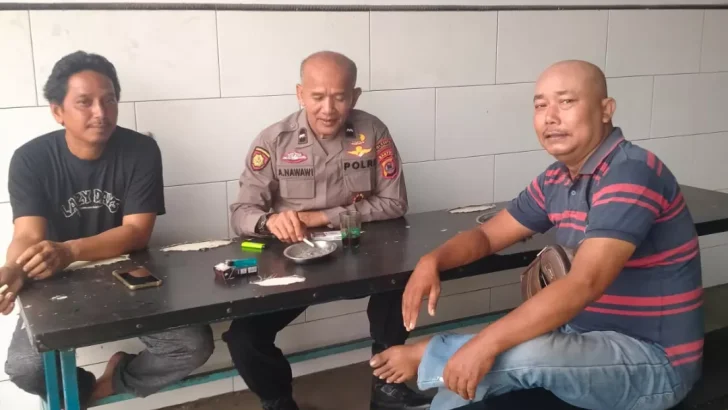 Unit Patroli Polsek Balaraja sambangi Kawasan industri Olek jalan raya ciptakan Harkamtibmas