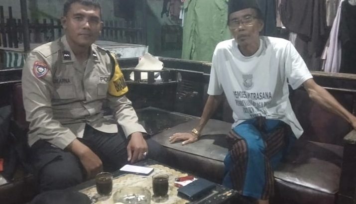 Menjalin Tali Silaturahmi dengan para Sesepuh, Polsek Kresek kunjungi Tokoh Masyarakat di Desa