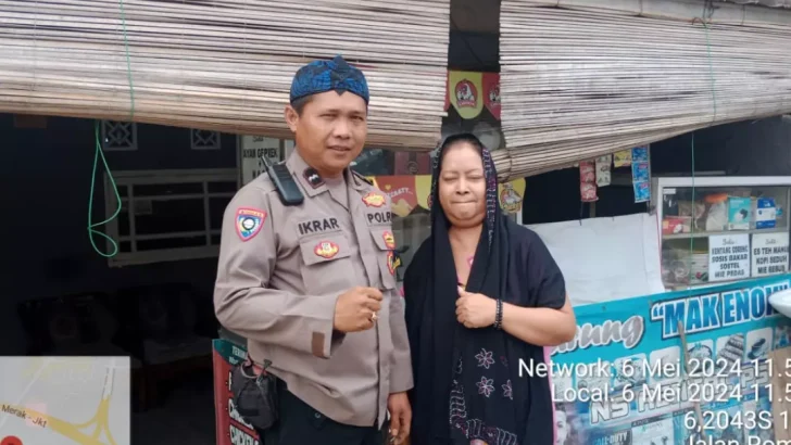 Bhabinkamtibmas Desa Sentul Polsek Balaraja Polresta Tangerang Aipda Ikrar Dinata giat Sambang warga binaan