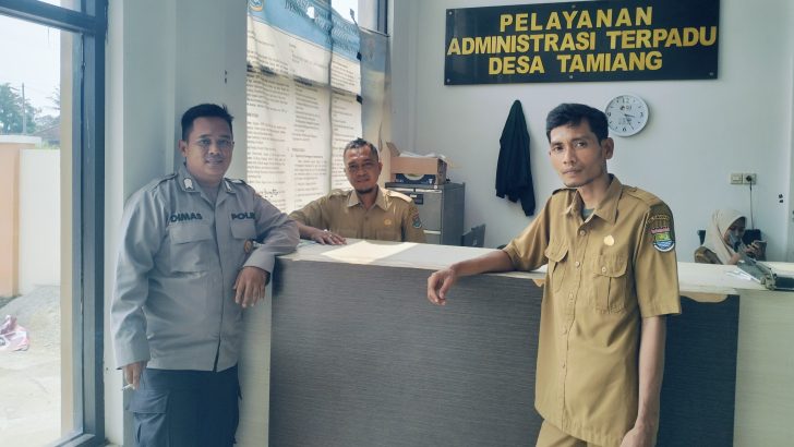 Sambang DDS merupakan salah satu upaya menjalin Sinergitas dengan Aparatur Desa