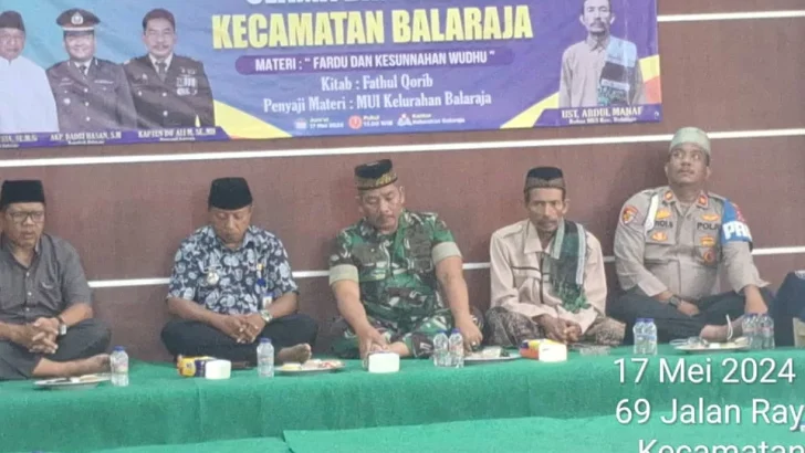 Pengajian Bulanan Muspika Balaraja Laksanakan Kegiatan Pengajian Dan Zikir Bersama.