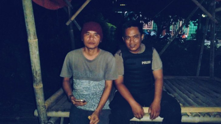 Patroli Mobile malam hari dilakukan Polsek Kresek dalam mencegah Guantibmas di wilayah