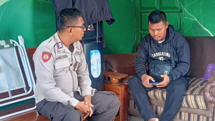 Personil Polsek Kresek tak kenal lelah kunjungi warganya dalam program Polisi RW.
