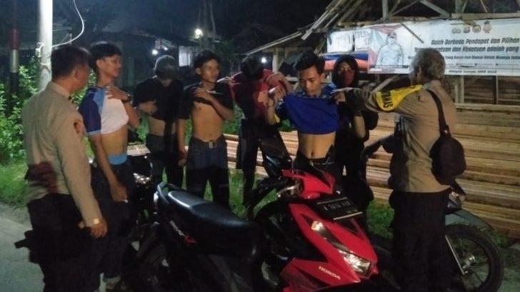 Polsek Kresek tak henti-hentinya melakukan berbagai upaya menjaga wilayahnya dari Gangguan Kamtibmas
