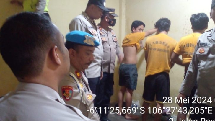 Pastikan Keamanan dan Kesehatan Tahanan, Piket Pawas beserta Piket Fungsi cek Rutan Mako Polsek Balaraja Polresta Tangerang,