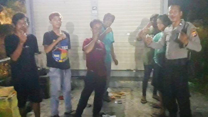 Polsek Kresek gencarkan giat Patroli Mobile malam hari antisipasi Kejahatan Jalanan di Wilayah Hukum Polsek Kresek