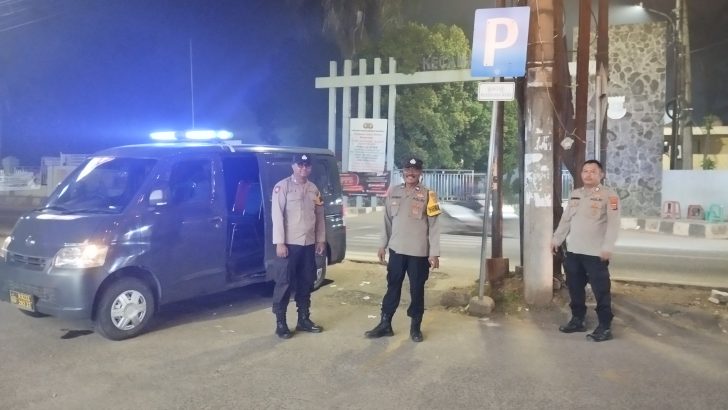 PERSONIL POLSEK RAJEG MELAKSANAKAN PATROLI WILAYAH UNTUK MENCEGAH GUANTIBMAS