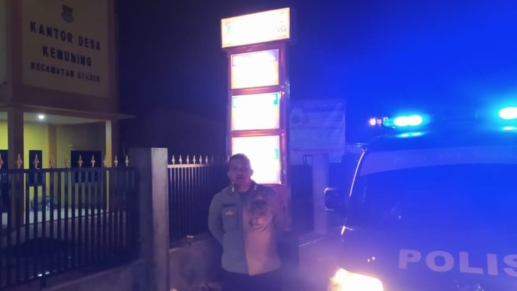 Polsek Kresek gencarkan giat Patroli Mobile malam hari antisipasi Kejahatan Jalanan di Wilayah Hukum Polsek Kresek