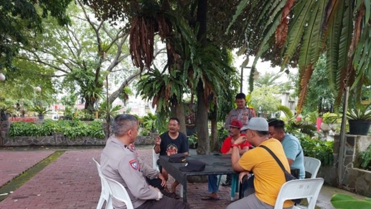 Sat Binmas Polresta Tangerang Sambang dan Tatap Muka Dengan Tokoh Pemuda Sampaikan Pesan Kamtibmas