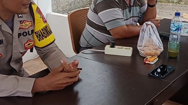 Lewat Sambang Bhabinkamtibmas Ajak Warga Wujudkan Kamtibmas Kondusif