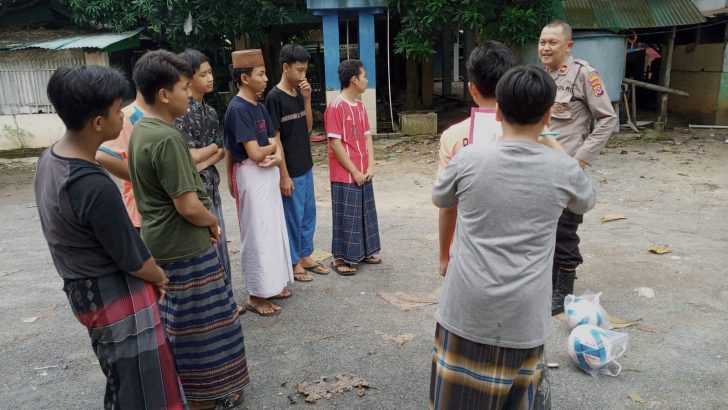 Antisipasi Kenakalan Remaja, Sat Binmas Polresta Tangerang Berikan Pesan-pesan Kamtibmas kepada pemuda