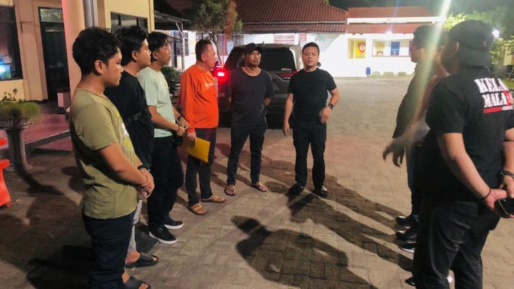 Kasat Reskrim Memimpin Patroli Kring Serse untuk Jaga Kamtibmas