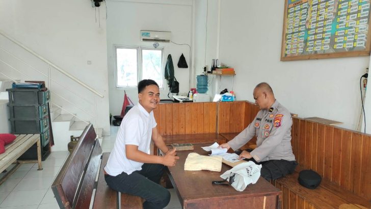 Satbinmas Laksanakan Sambang, Himbau Tentang Kamtibmas