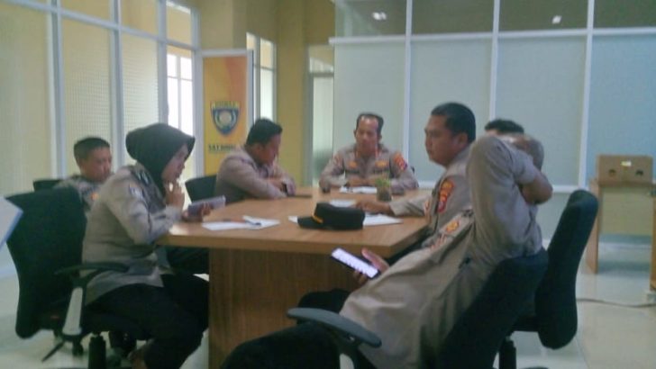 Kasat Binmas Polresta Tangerang Pimpin Anev Mingguan Fungsi Binmas