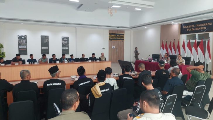 Satbinmas Polresta Tangerang Gelar Peningkatan Kemampuan Kasatkamling