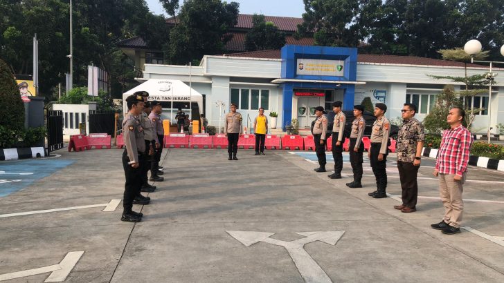 APEL SERAH TERIMA PIKET FUNGSI POLRESTA TANGERANG