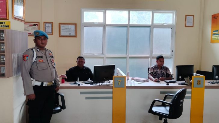 PENGECEKAN PETUGAS SPKT POLRESTA TANGERANG OLEH PIKET SIPROPAM POLRESTA TANGERANG