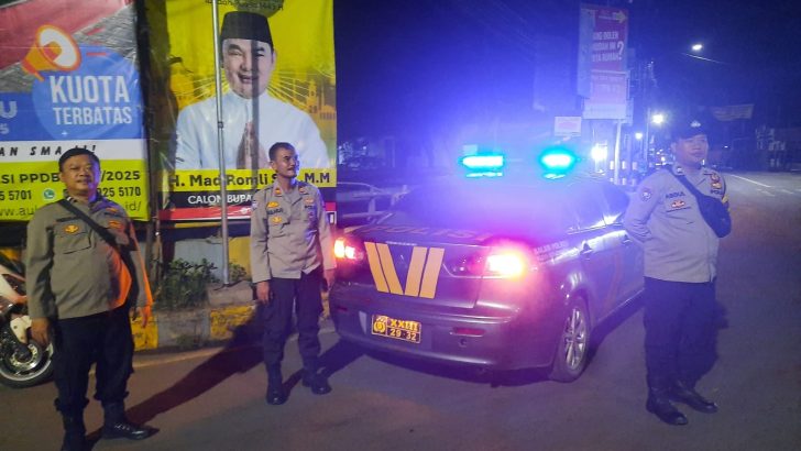 Patroli Antisipasi 3C Di Wilkum Polsek