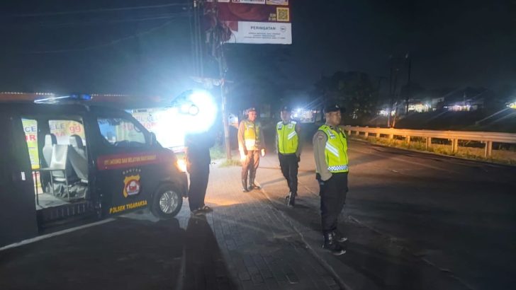 Patroli mobile polsek Tigaraksa Antisipasi Kejahatan