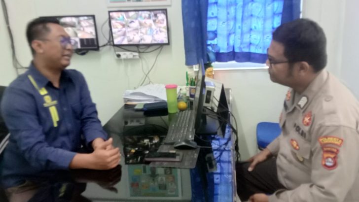 Anggota satterdekat pamobvit Polresta Tangerang melaksanakan sambang ke PT SURYA DONASIN