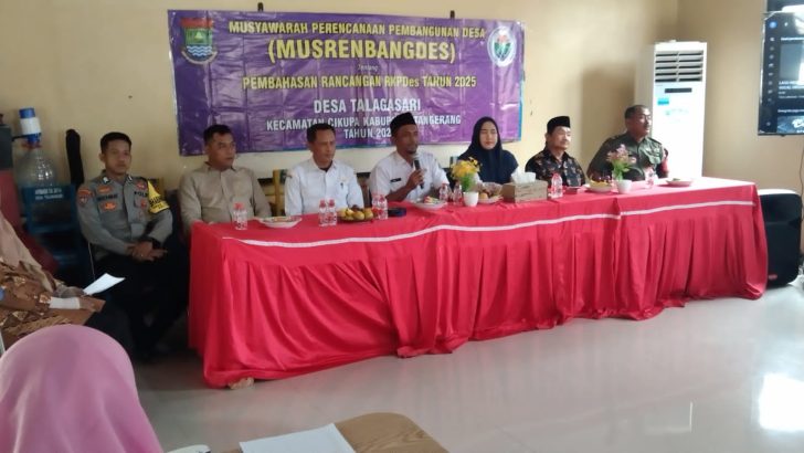 Musrenbang Desa Talagasari Tahun Anggaran 2025: Fokus pada Pembangunan Berkelanjutan