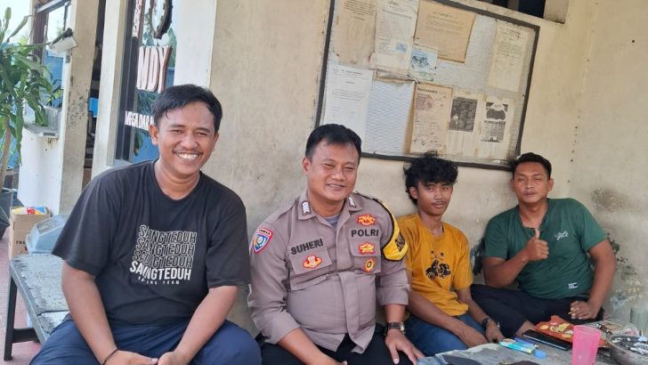 Bripka Suheri Wijaya, Bhabinkamtibmas Polsek Cikupa Mengunjungi Warga Desa Talaga