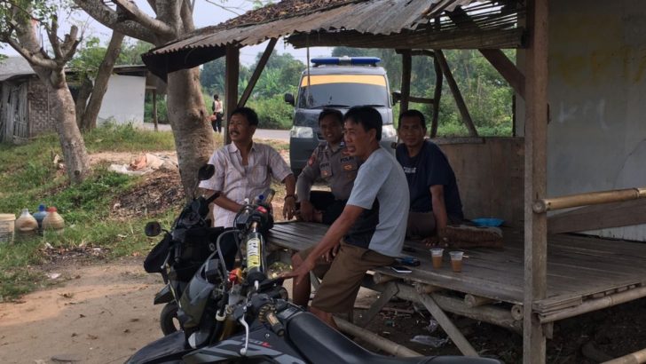 Patroli Sambang, kerap dilakukan Aiptu Teja P demi menjaga Harkamtibmas diwilayah