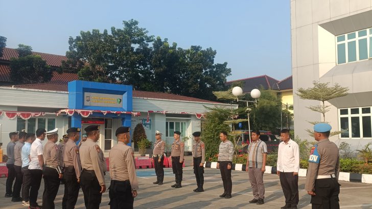 Apel Serah Terima Anggota Unit Resmob dan Satker Polresta Tangerang: Persiapan untuk Pelayanan 24 Jam