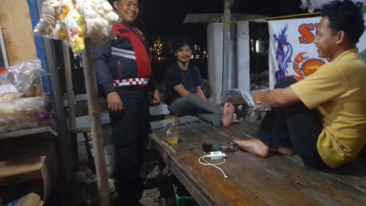 Di sekitaran Jl. Raya Aria Wangsakara Operasi Cipta Kondisi dilakukan oleh Anggota SatSamapta Polresta Tangerang.