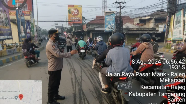 giat strong point polsek rajeg