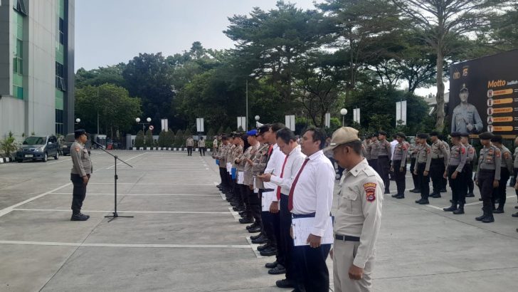 iptu joko melaksanakan apel
