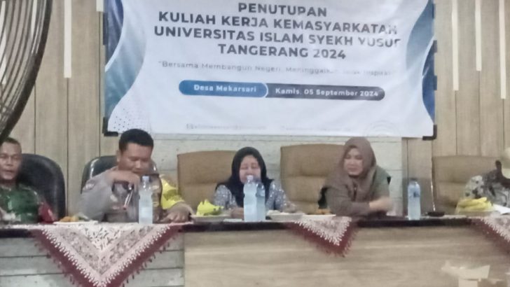 Binmas desa Mekarsari sambang dengan tokoh masyarakat