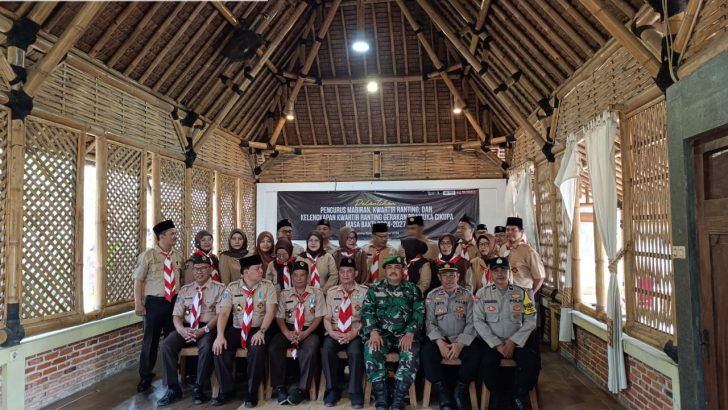 Kwartir Ranting Cikupa Gerakan Pramuka Resmi Lantik Pengurus Baru Masa Bakti 2024-2027