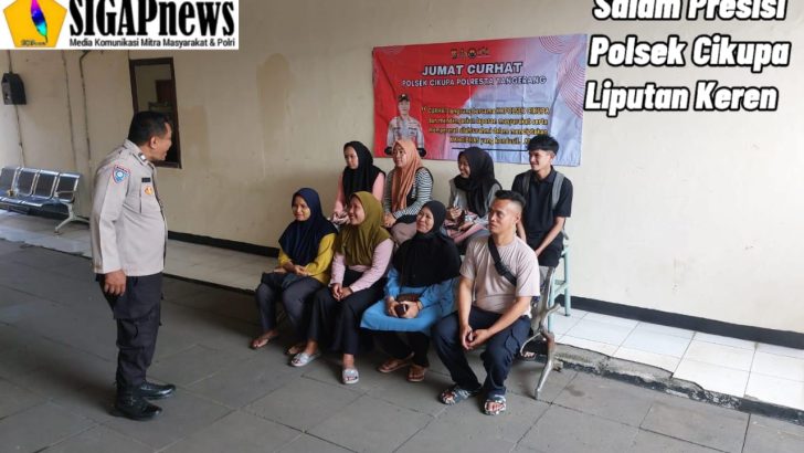 Jumat Curhat Polsek Cikupa: Diskusi Hangat Bahas Geng Motor dan Keamanan Lingkungan