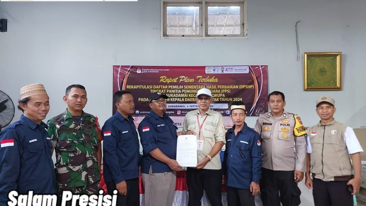 Rekapitulasi Daftar Pemilih Sementara Desa Sukadamai Sukses Dilaksanakan untuk Pilkada 2024