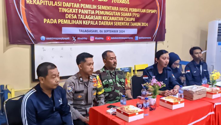 Rapat Pleno Pemutakhiran Daftar Pemilih Pilkada 2024 di Desa Talagasari Berjalan Lancar