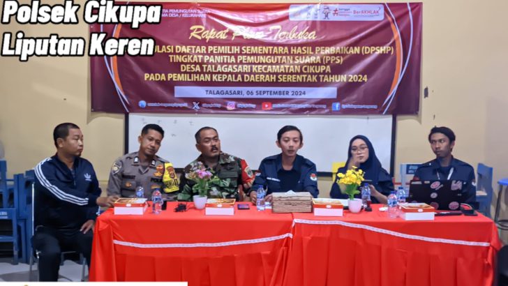 Kapolsek Cikupa Dorong Kehadiran Aktif Bhabinkamtibmas dalam Setiap Acara Desa
